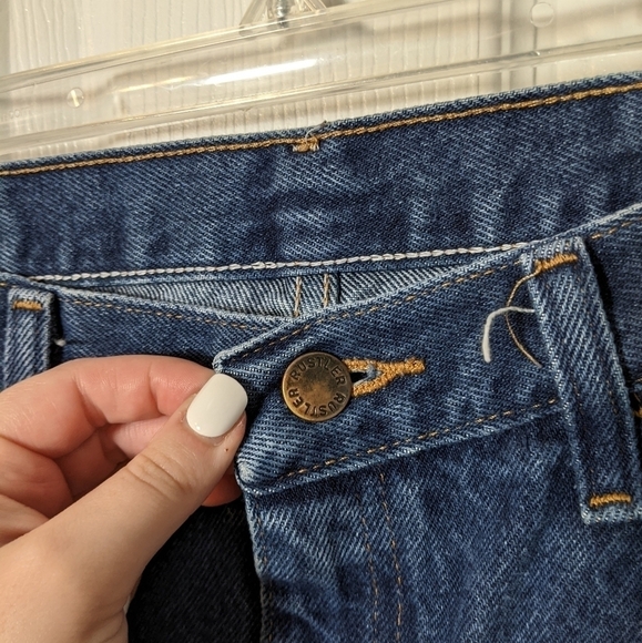 New Classic Fit 100% Cotton Medium Wash Men's Jeans from Rustler Size 34x29 - Picture 4 of 7